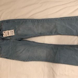 Zara cropped jeans size 2 never worn